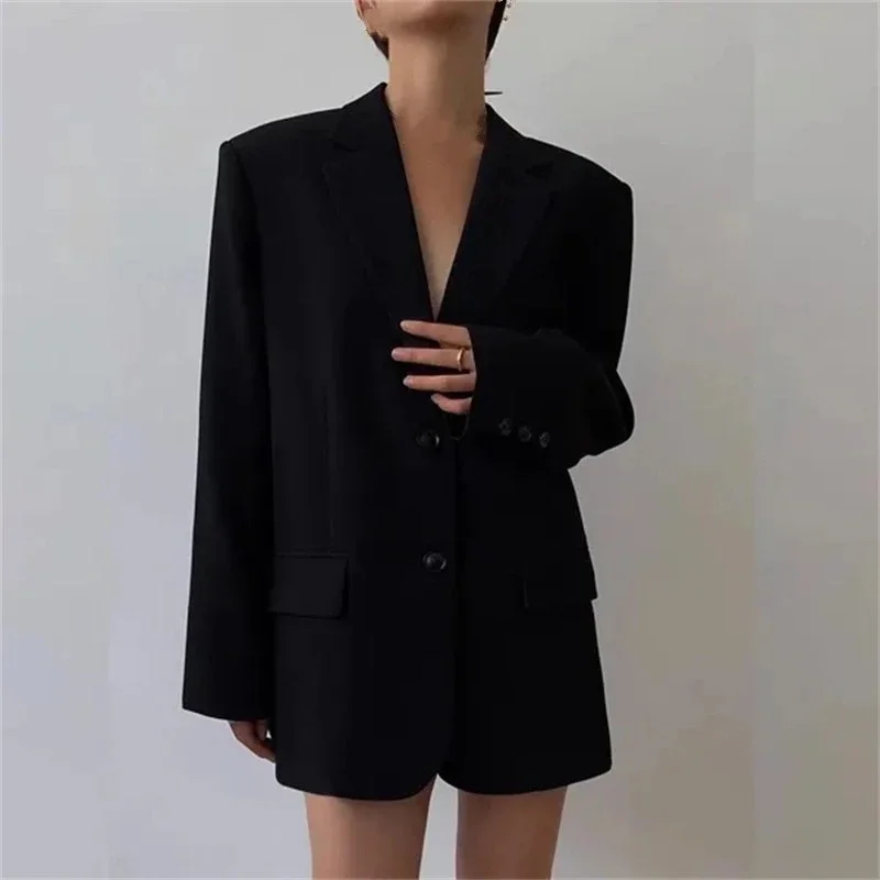 Cappotto Blazer da donna 2024 primavera autunno versione coreana giacca stile retrò tendenza temperamento appare vestito femminile sottile Top