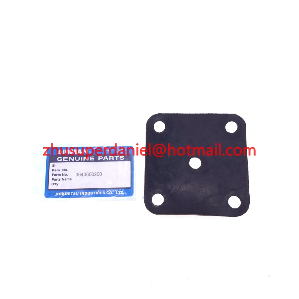 6pcs/lot 36436-00200=3643600200/36436-00700=3643600700 genuine Airman portable compressor rubber black membrane diaphragm