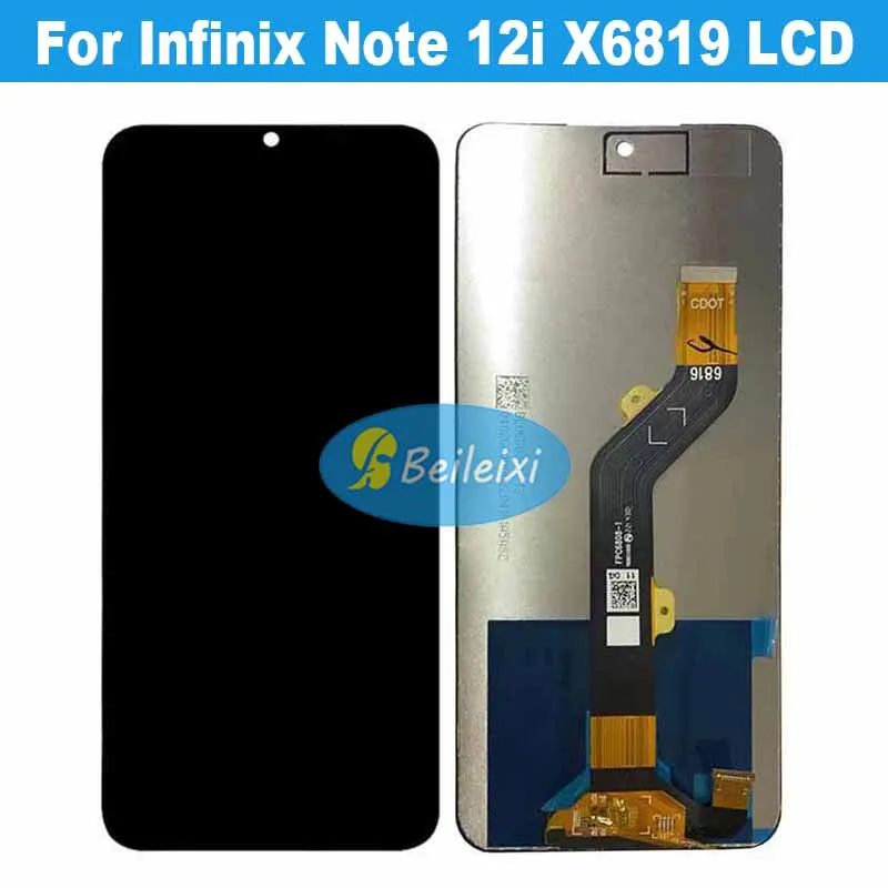 

For Infinix Note 12i X6819 LCD Display Touch Screen Digitizer Assembly Replacement Parts