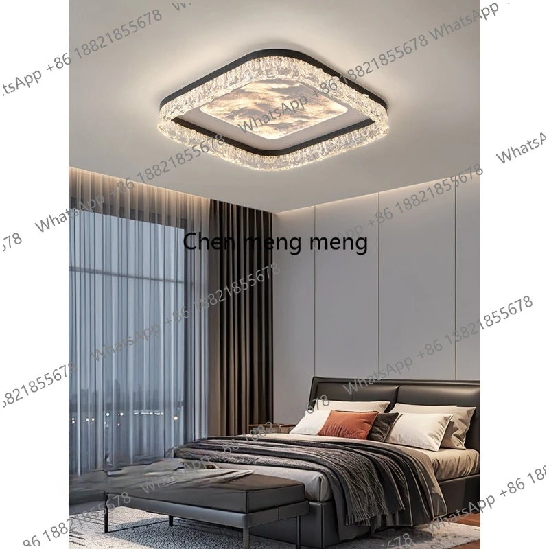 

Bedroom ceiling lamp New ice crack master bedroom room eye protection lamp