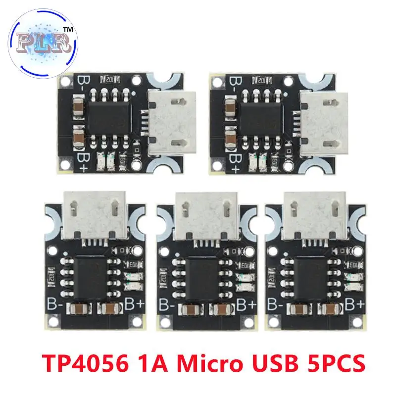 PL Type-C USB TP4057 1A Lithium Battery Charging Protection Board Module Polymer Battery Over TP4056 With Temperature Protection