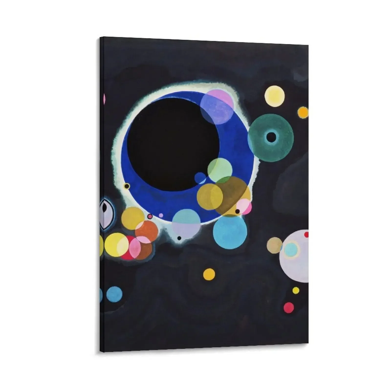 

Wassily Kandinsky Several Circles Canvas Painting vintage home decor stickers & posters Decorative painting for bedroom