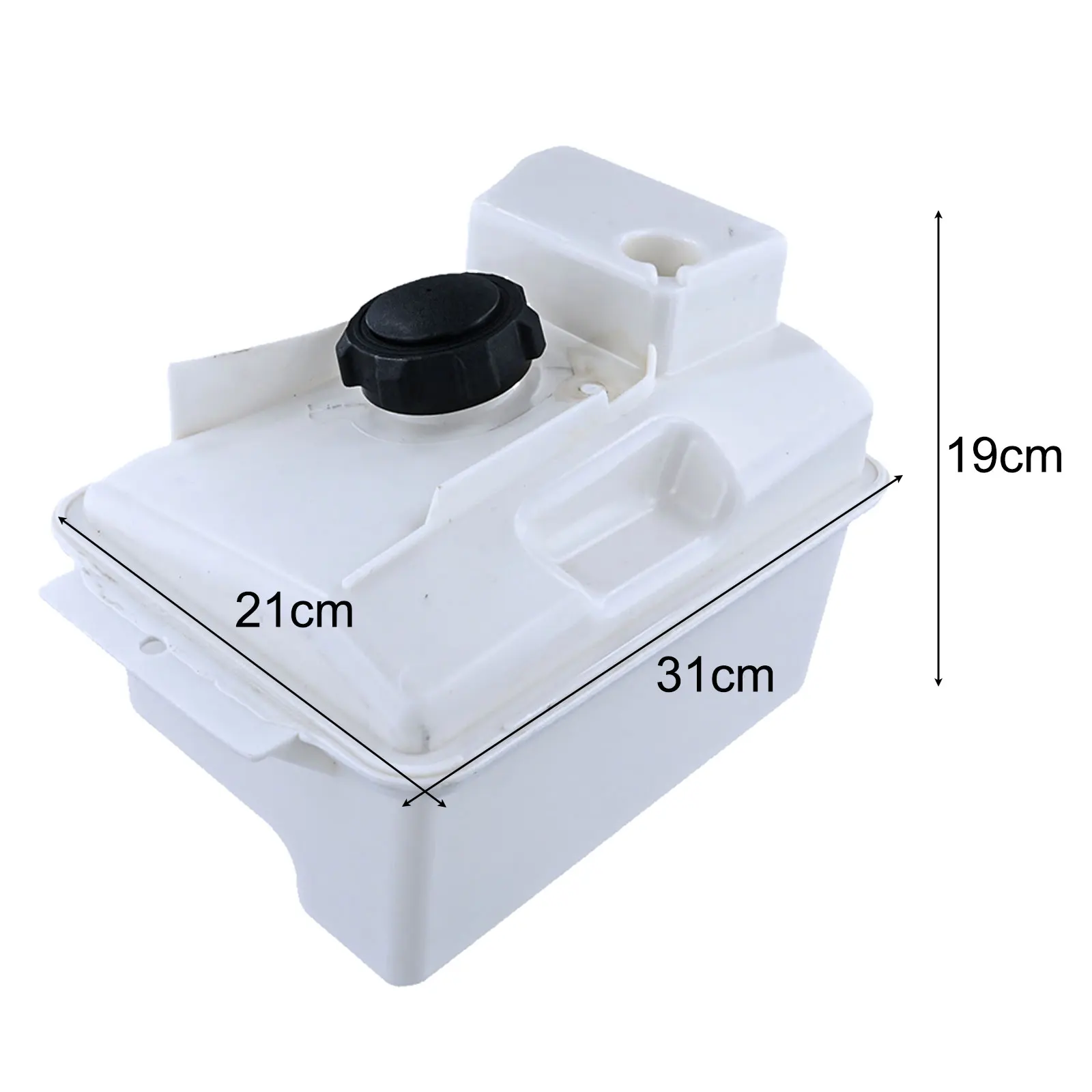 Garden Tractor Fuel Tank 581289901 Fuel Tank OEM Part Plastic Material Efficient Fuel Storage Lawn Tractor Maintenance