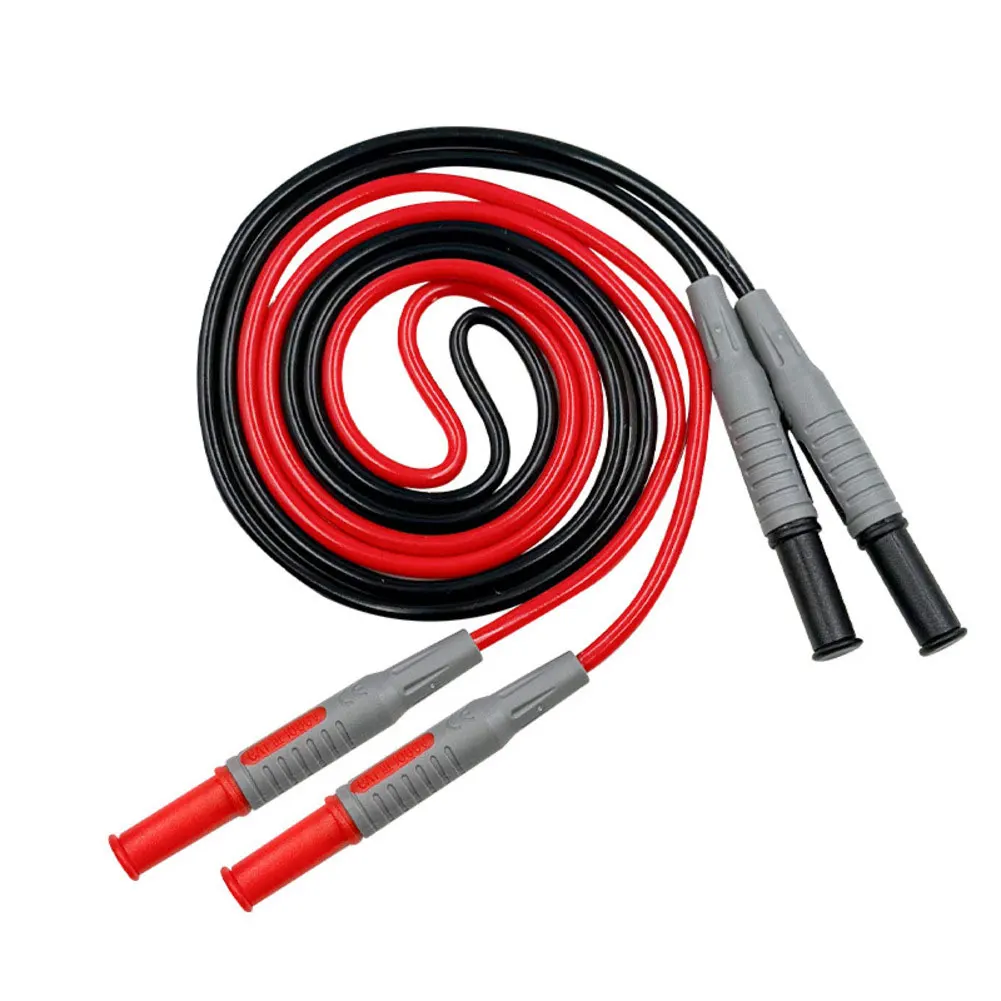 Enhanced Power Test Line Soft Silicone Rubber Cable with Anti Slip PVC Connectors for Comfortable and Reliable Use