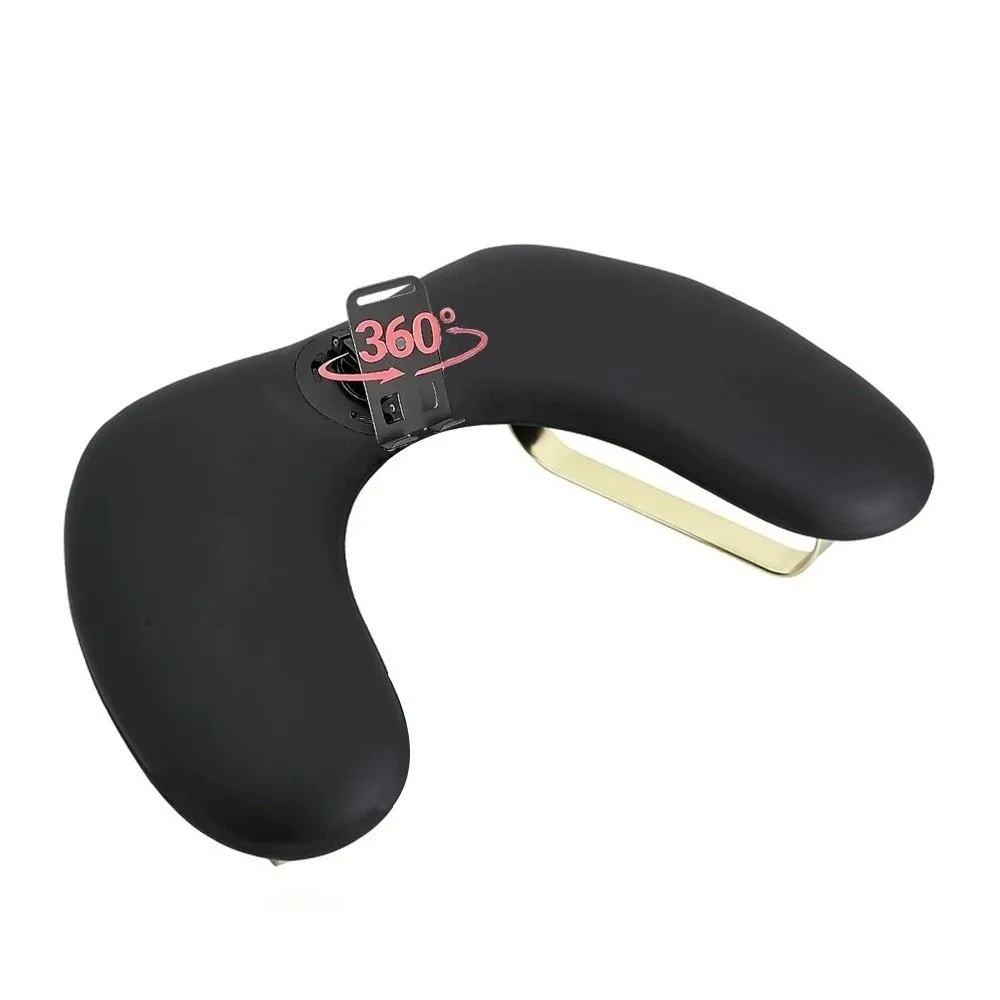 U Shaped Nail Arm Rest Cushion Tilt Design with Phone Holder Nail Art Stand Space-saving Soft Manicure Hand Pillow Nail Art Tool