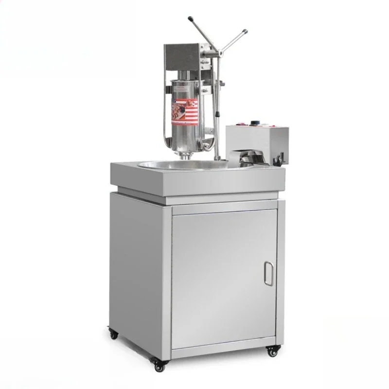 

Latin Fruit Machine Commercial Jewelry Fruit Machine Vertical Hollow Spanish Fritters Machine Fryer Food Festival Snack