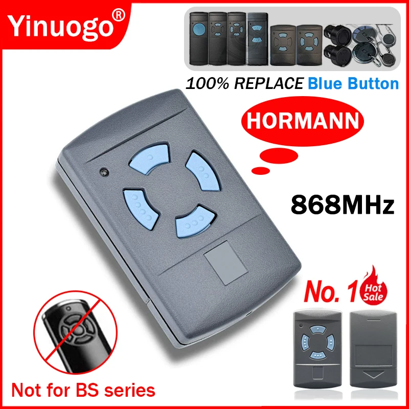 

HORMANN 868MHz HSM2 HSM4 HSE2 HSE4 HSZ1 HSZ2 HS1 HS2 HS4 HSP4 HSP4-C HSD2-A HSD2-C Garage Door Remote Control Duplicator Opener