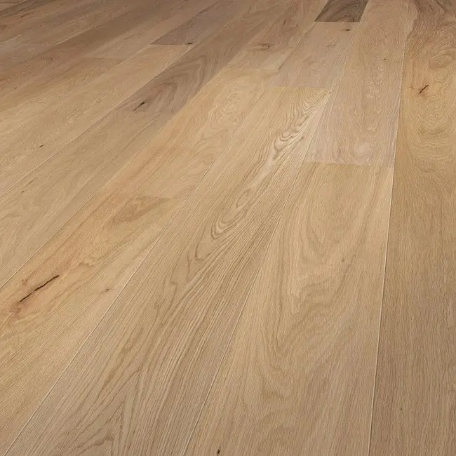 Glacier Natural Lacquer Rustic+ Brushed Engineered Hardwood Flooring