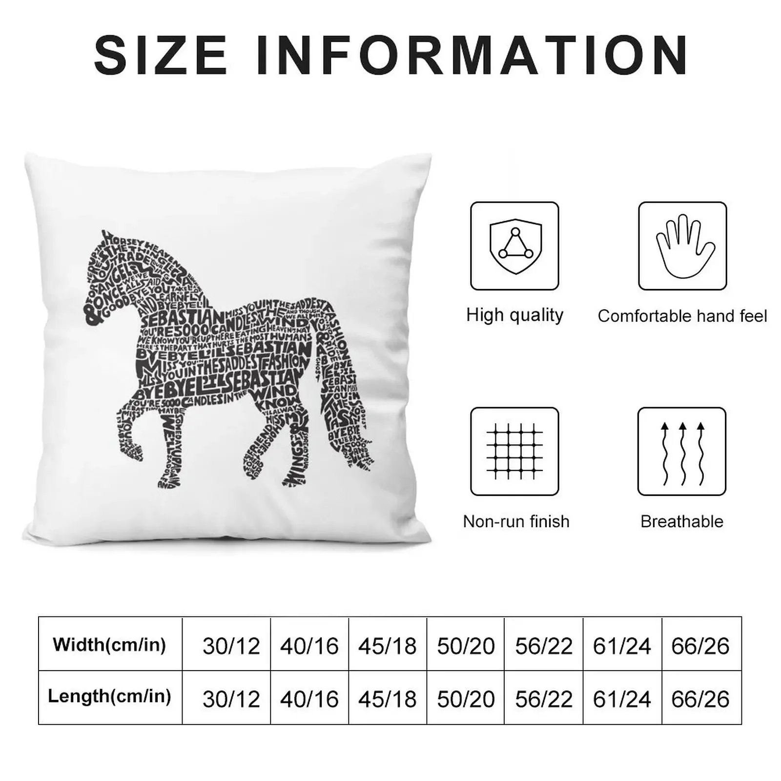 Bye Bye Lil Sebastian Calligram // Parks & Recreation Throw Pillow Pillow Decor pillow