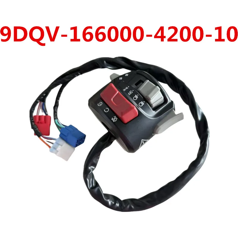 100% Original Left Handlebar Swtich ASSY 9DQV-166000-4200-10 For CF NEW 450 500CC ATV Cforce  CF400L CF500 BASIC