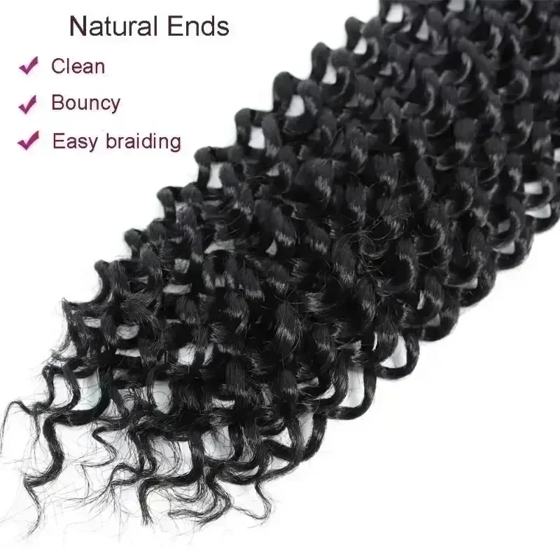 Synthetic Crochet Water Wave Passion Twist low Temperature Fiber Pre-Loop Fluffy Braiding Hair ExtensionsGZ1201