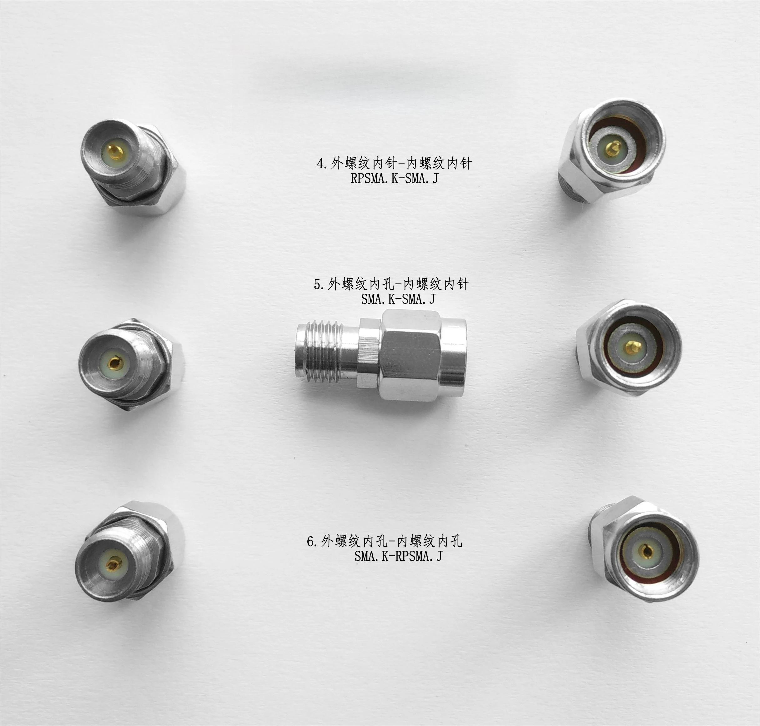 Adaptador 2.92, pérdida de inserción de menos de 0,1 DB, 6G, onda estacionaria, menos de 1,1, polaridad inversa, 6G, 18GHz, 27G