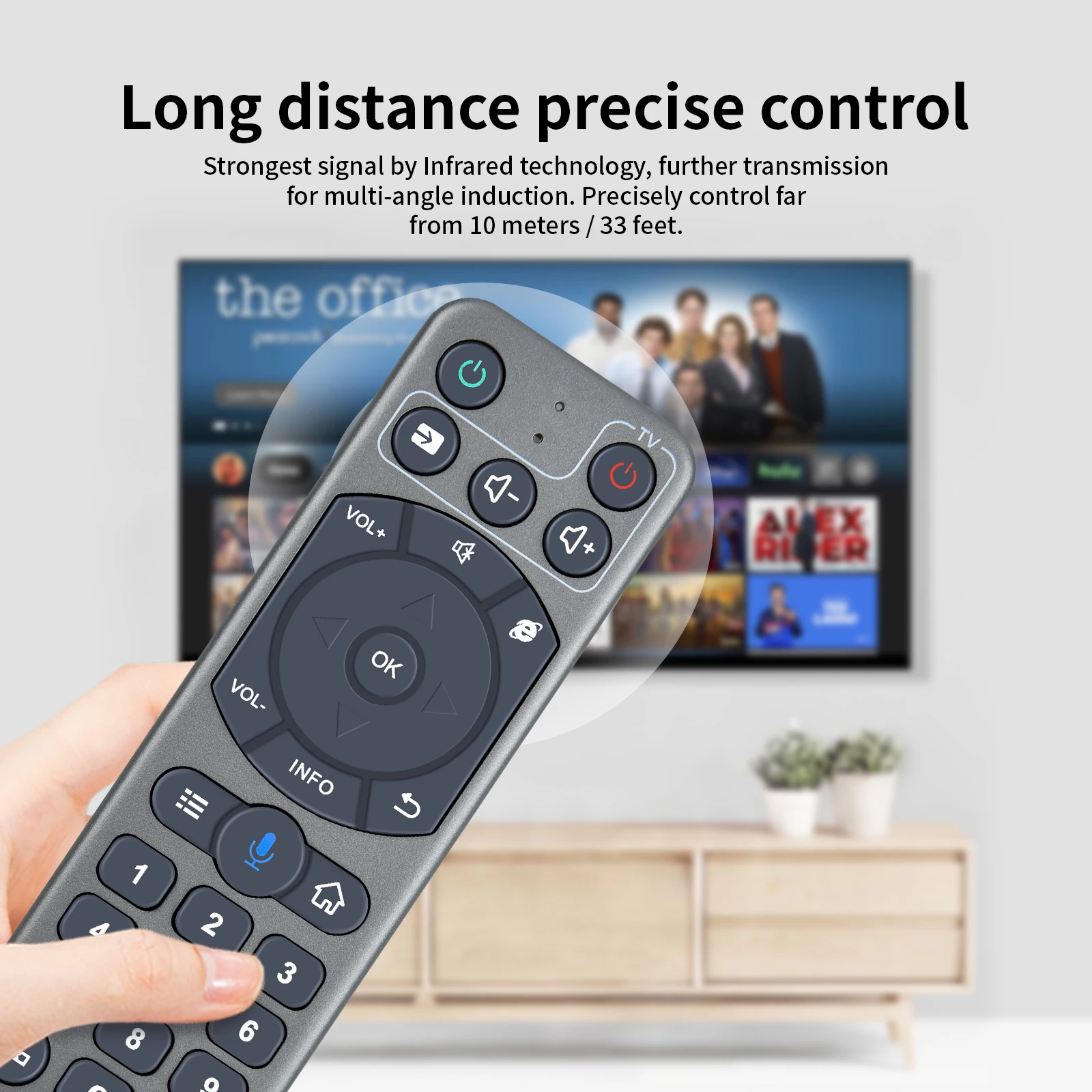 New Remote Control For Svicloud 8P 8S 9P 9S Android Mini TV Box with Voice