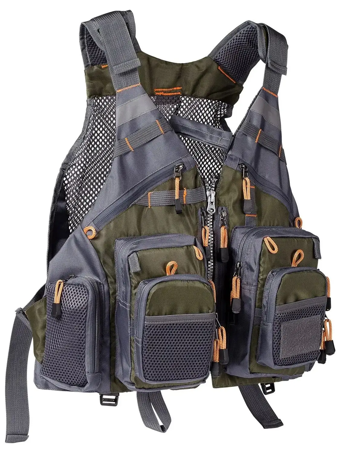 AliExpress NONE Breathable Fishing Vest Outdoor Sports Mountaineering Hiking Cycling Adjustable Fly Fishing Swim Vest Fishing Tackle