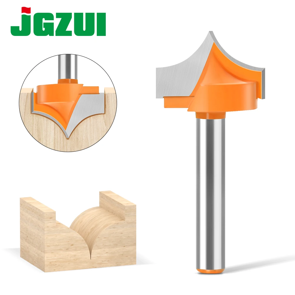 

6mm Shank Point Milling Cutter Carving Router Bit Fancy Milling Cutter CNC Engraving Machine Cutter Door Cutter Woodworking Tool