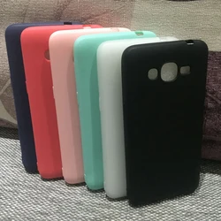 삼성 갤럭시 J2 프라임 G532 펀다 매트 실리콘 TPU 소프트 케이스, 단색 후면 커버 케이스