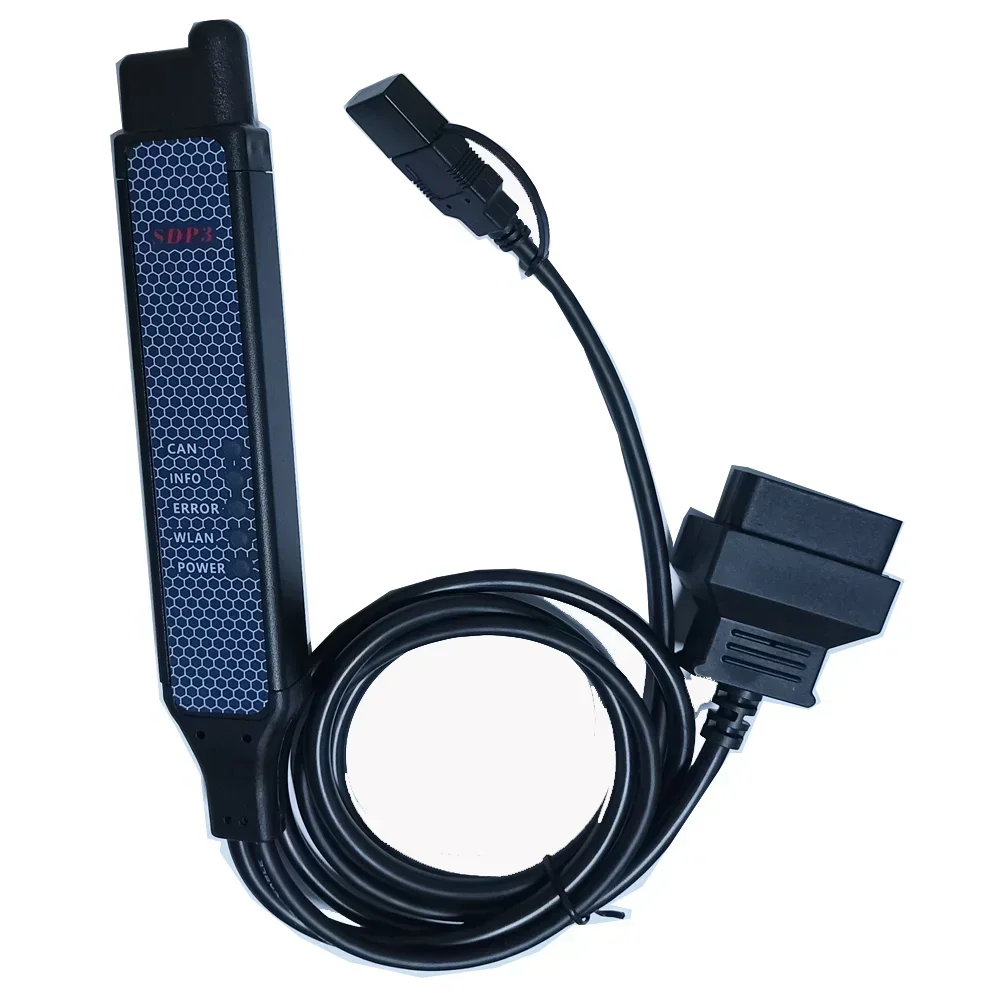 Large Cable Quality A+ Scanner Foxdiag VCI Truck Diagnosis Scanner for Heavy Duty OBDII Diagnostic Tools