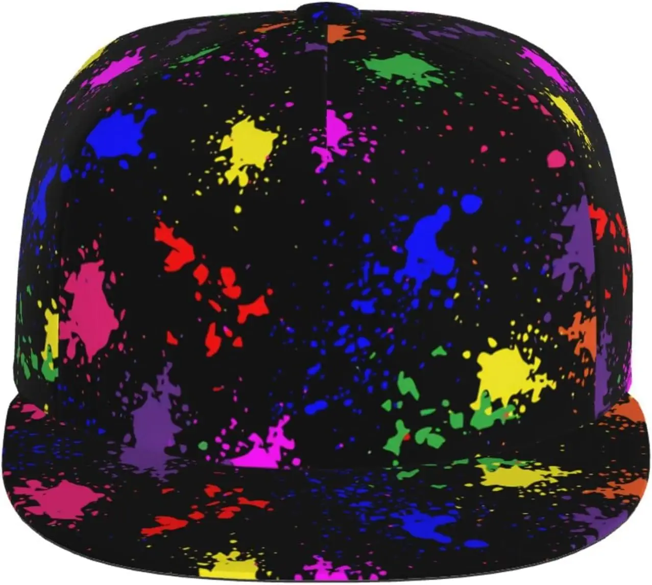 LGBT Snapback Hats for Men Flat Bill Hat Hip Hop Style Adjustable Flat Brim Baseball Cap