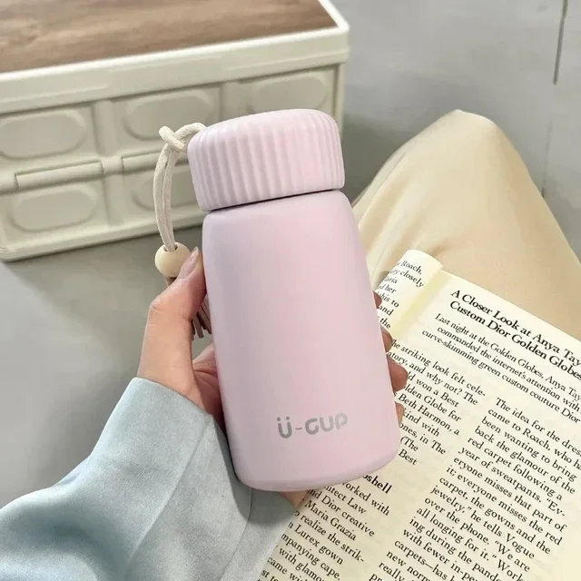 

Korean-Style Vacuum Cup for Girls Good-looking Mini Cute New Water Cup Student Portable Small and Simple Cup