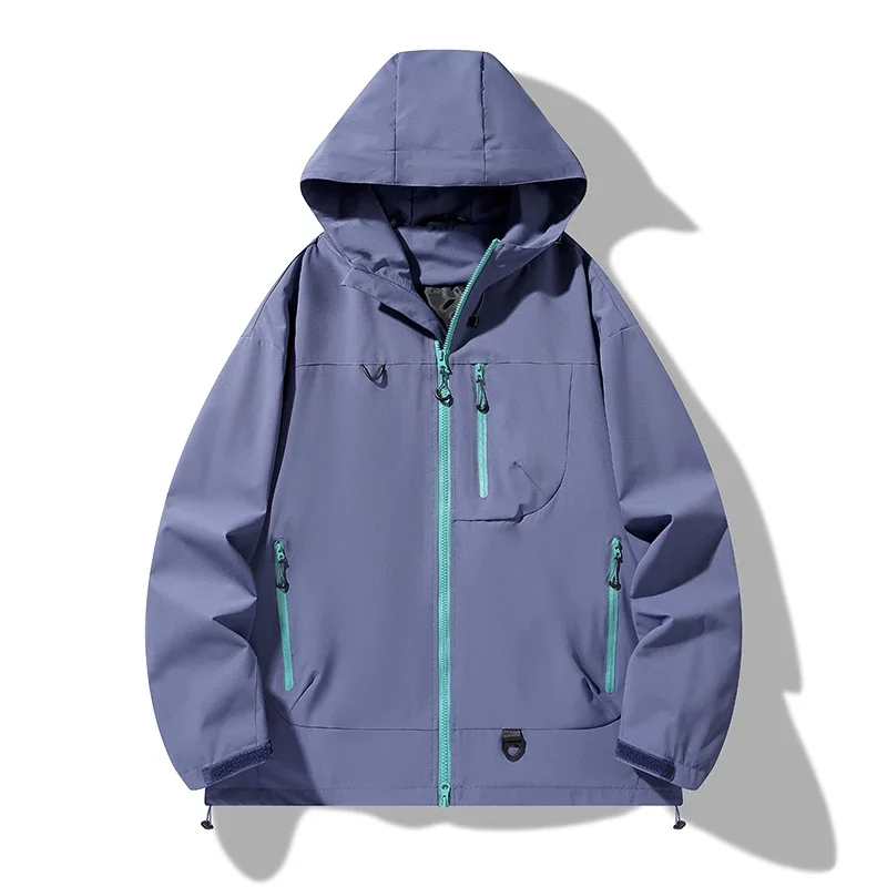 Gorasio Men Jackets Men's Work Clothes Spring Autumn Windproof Waterproof Jackets Men's Mountaineering Suit Trendy Couple Jacket