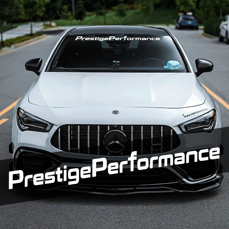 Car Sport Sticker Prestige Performance Front Windshield Decal Vinyl Wrap Car Accessories Decor Rear Reflective Stickers Наклейки