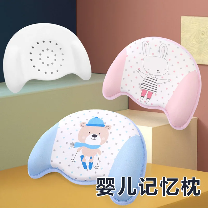 Bantal Bayi Baru Lahir Bantal Memori TK Bernapas Anti Jatuh Pelindung Kepala Nyaman Bantal Universal Empat Musim