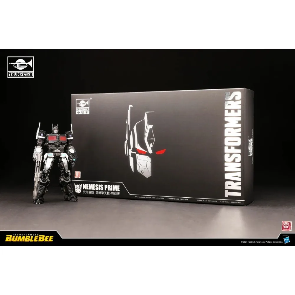 

Trumpeter & Transformers 08205 Dark Optimus Nemesis Prime SPECIAL LIMITED EDITION Assemble Movable GlueFree Figure