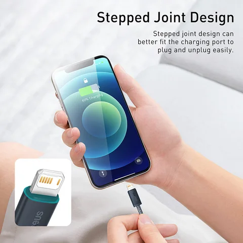 USB-кабель Baseus для iPhone 14 13 Pro Max USB-кабель для быстрой зарядки для iPhone 12 mini pro max Кабель USB 2,4 А для передачи данных