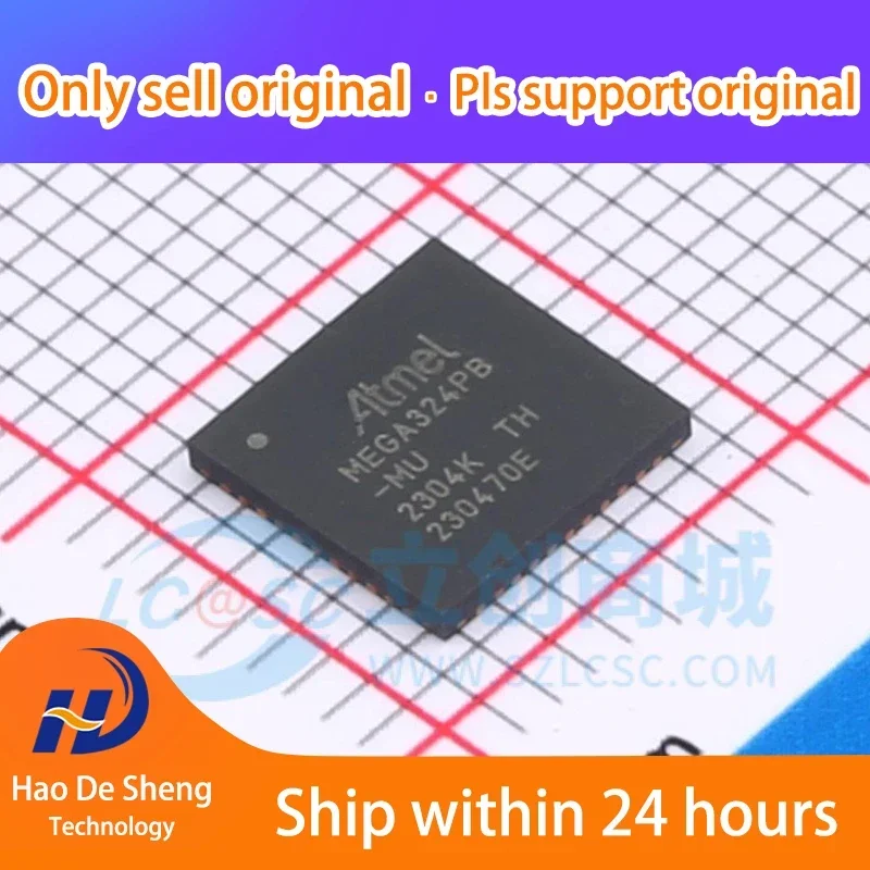 

2 шт./лот ATMEGA324PB-MU ATMEGA324PB VQFN44 новый оригинальный на складе