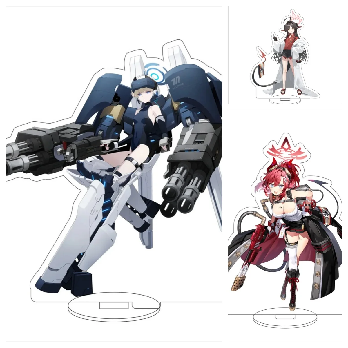 

NEW Anime Blue Archive15CM Acrylic Stand Model Cosplay Characters Ornament Accessories Good Collection Gift