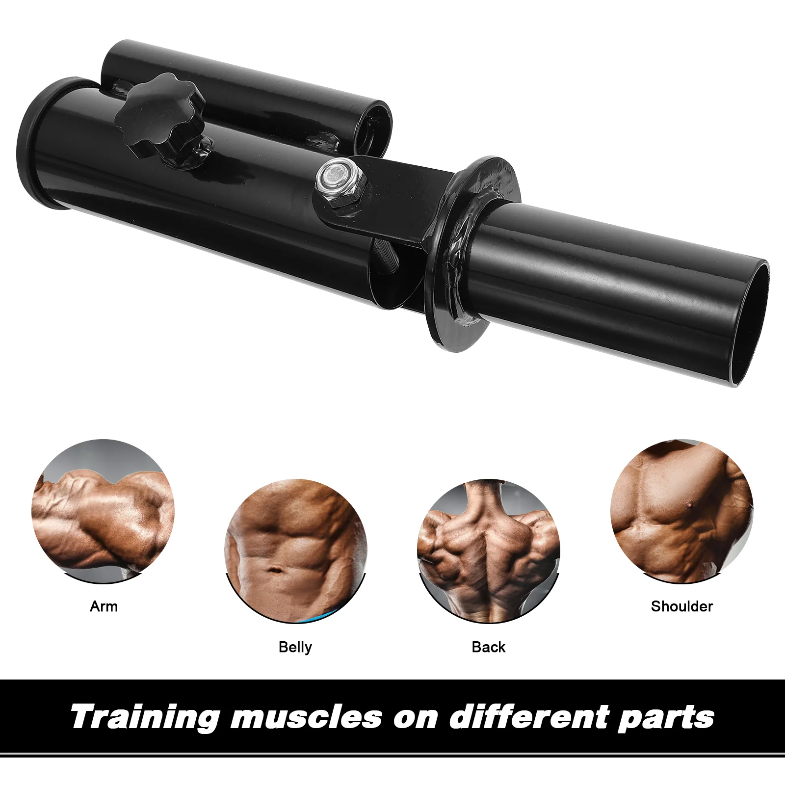 Hard Pull Barrel Holder Home Fitness Equipment Small Tin Accessories Back Exercise Tool Device Barbell