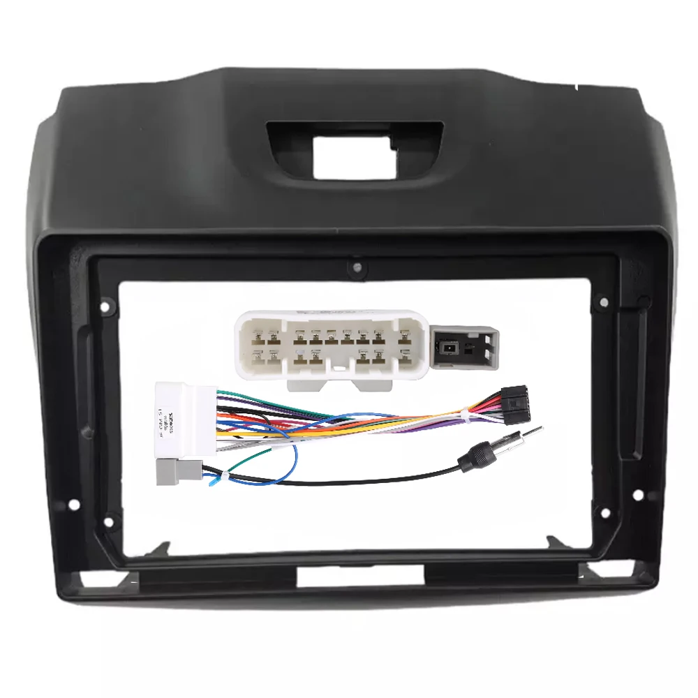 

9 Inch Car Frame Fascia Adapter Android Radio Audio Dash Panel Kit For Chevrolet S10 Colorado Trailblazer Isuzu D-MAX 2015-2018