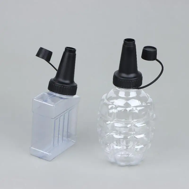 Tragbare Blasenperlen-Behälterflasche S/L aus Kunststoff, Wassergel-Perlen-Unterverpackung, Gel-Perlen-Nachfüllflasche für Jungen, Mädchen, Kinder – Detail 3