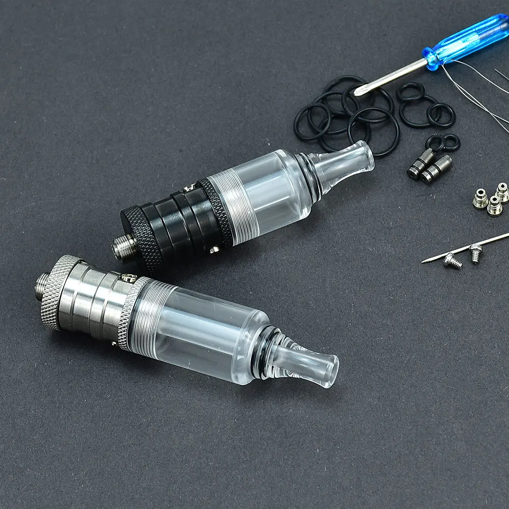 Vape فلاش e-بخار Vs المزدوج المصغرة 17 مللي متر هيئة الطرق والمواصلات mtl هيئة الطرق والمواصلات خزان 3 مللي 316 الفولاذ المقاوم للصدأ خزان bellcap البخاخة VS KAYFUN X هيئة الطرق والمواصلات