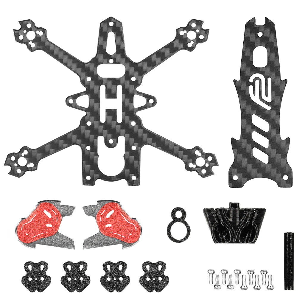 1,8 дюйма/2 дюйма/3 дюйма для DJI O4 Toothpick Frame Kit для RC FPV Racing Drone для 1002 1003 1303 1404 Бесщеточный двигатель GPS ELRS