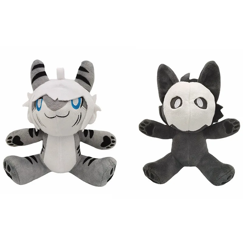 Changed Game Puro Plush Toy Furry Cat Shark Stuffed Doll Soft Short Plush Animal Figure Changed Lab Collectible Gift For Game