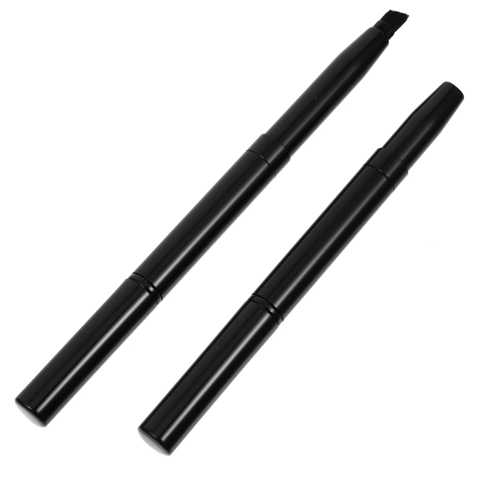 2Pcs Double-Ended Angled Brow Brush Makeup Tool for Eyebrow Defining Shaping Filling Grooming Eyebrow Brush Makeup Tool