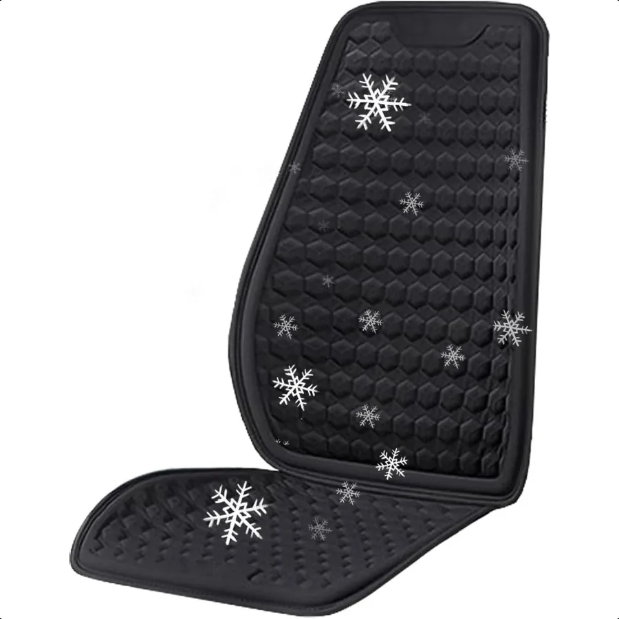 

Double Thick Gel Seat Cushion for Office Chair Car Wheelchair Orthopedic Memory Foam Cooling Gel for Back Pain Relief Prure Sor