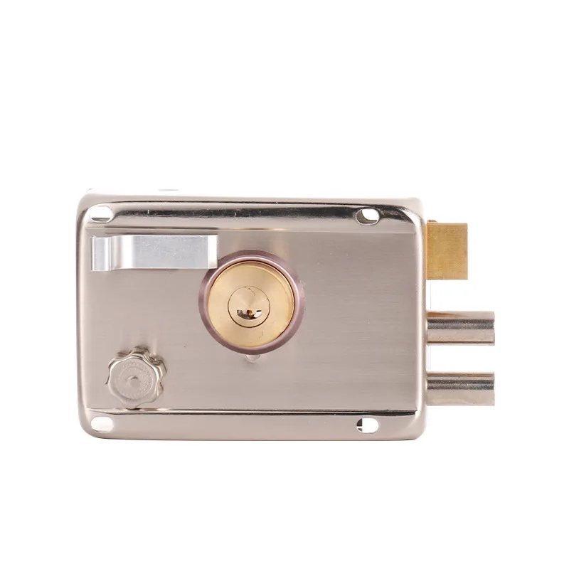 Stainless Steel Exterior Door Lock, Anti-theft Door, Iron Door, Triple Safety Anti-theft Lock, Universal Old Style Door Lock