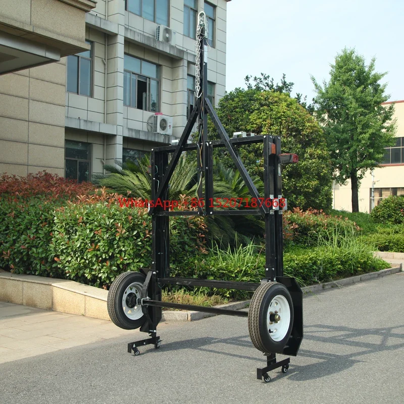 4X6 4x8 5x8 Folding Trailer/Utility Trailer/Black Foldable Car Trailer