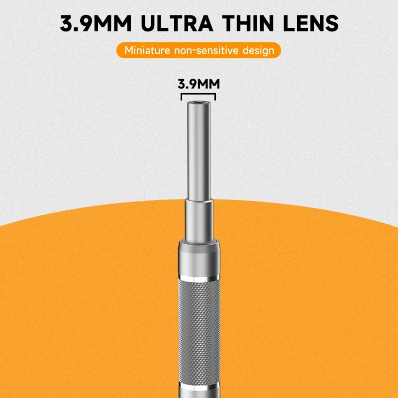 كاميرا الأذن البصرية 4.5 ''IPS شاشة USB فيديو الأذن المنتقى HD1080P 3.9 مللي متر الرقمية الأذن العصي 6LED المنظار الأذن ملعقة الأذن إزالة الشمع #4