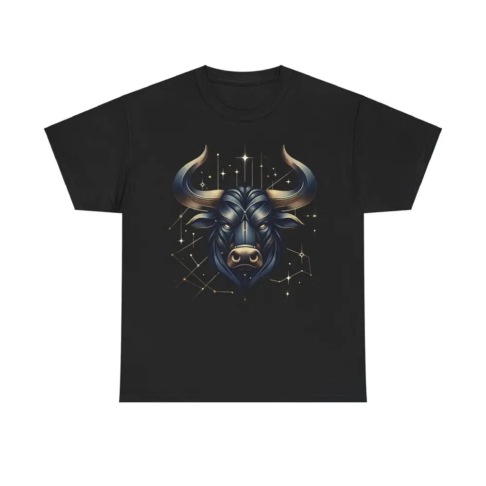 Starry Taurus Tee: Grounded In The Stars! Zodiac For Men Clothing Women Tees Y2K Tops Unisex Summer Short Sleeve