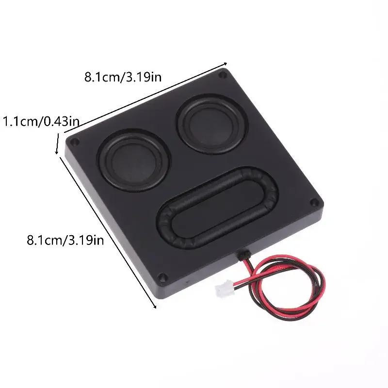 10W 자석 더블 혼 사운드 스피커, 40hm, 휴대용 및 DIY, 1/2개 20핀 커넥터