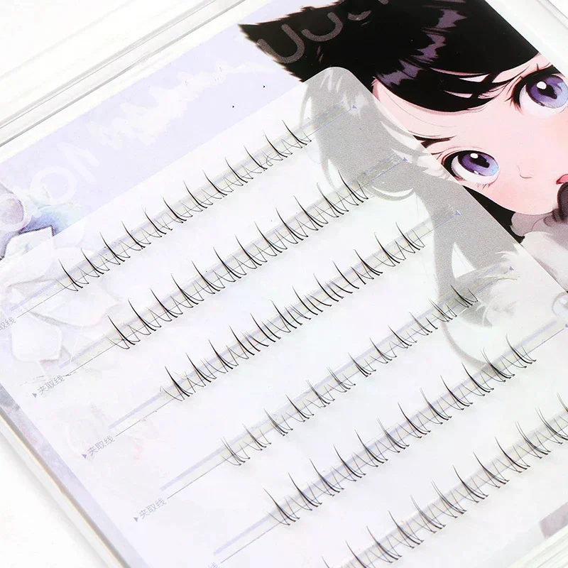 Self Adhesive Bottom Eyelashes Do Not Require Glue, Can Be Reused Under Eyelashes For Makeup DIY Personal Comic Eyelashes