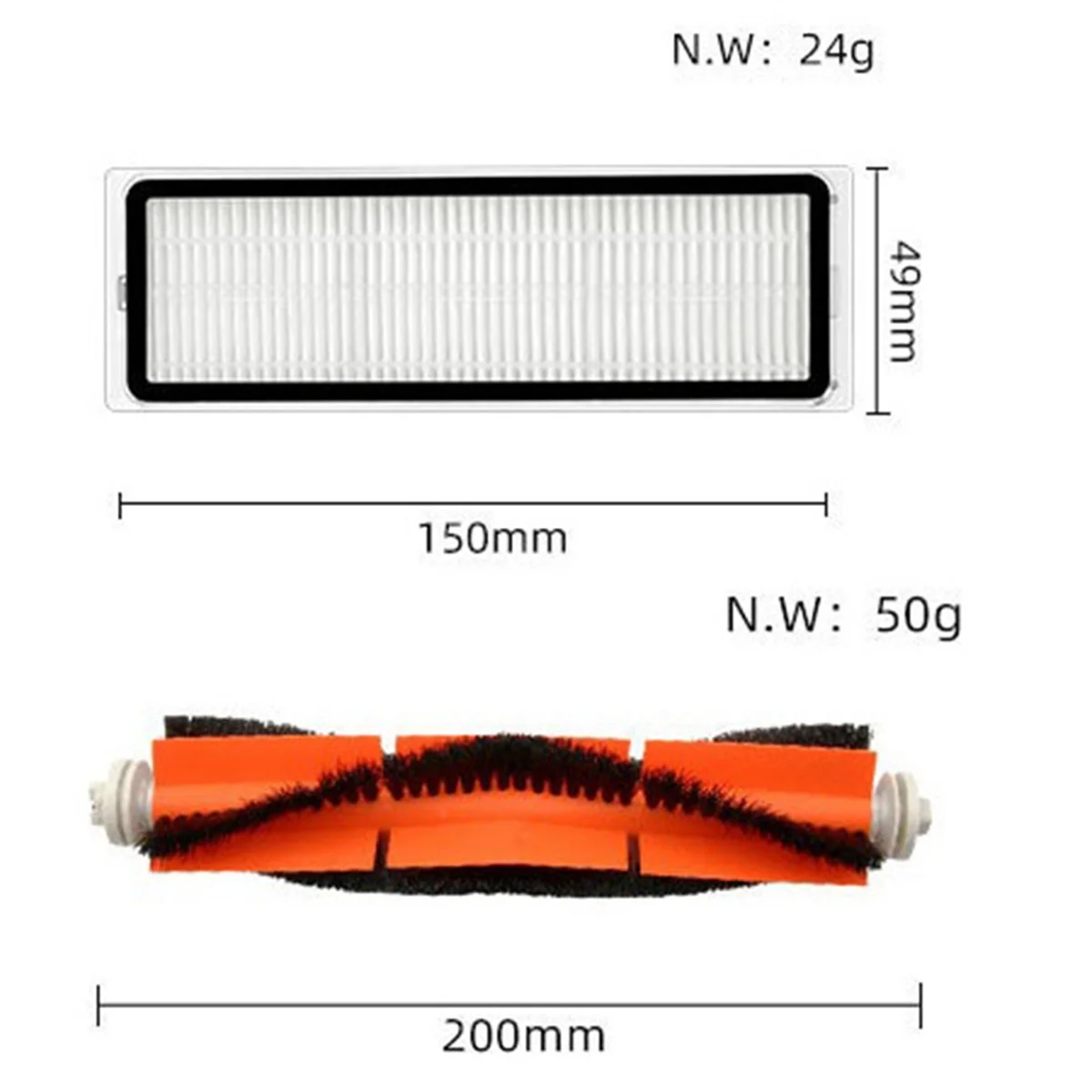 Accesorios de repuesto para Xiaomi, mopa 2C, XMSTJQR2C