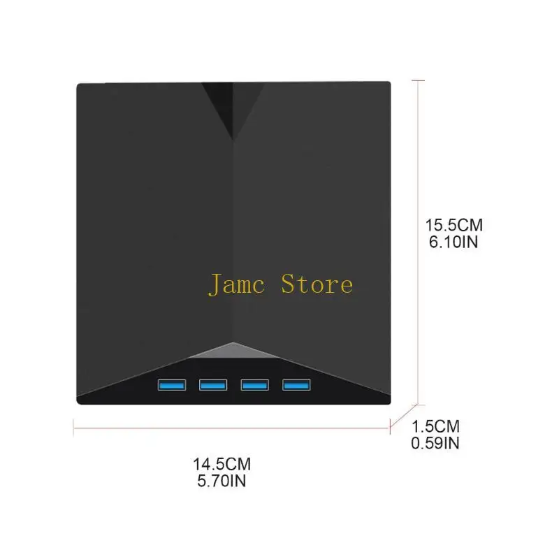 LX0B External DVD VCD Drive Recorder USB Portable Writer Player
