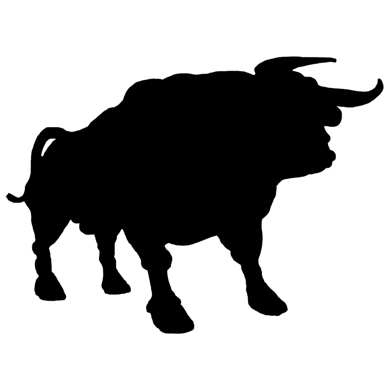 BLKUOPAR For Cattle Car Stickers Personality Simple Decals Sunscreen Scratch-Proof Refrigerator Helmet Decor Car Label