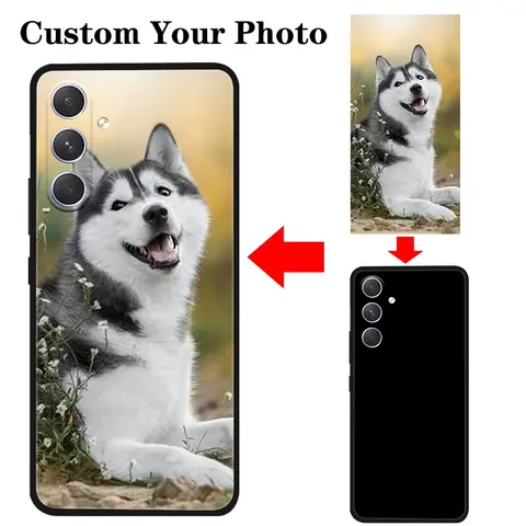 Customized Case For Samsung Galaxy S26 Ultra S24 S23 S22 S25 Edge S24 FE A56 A55 A16 A17 5G DIY Personalize Picture Phone Cover