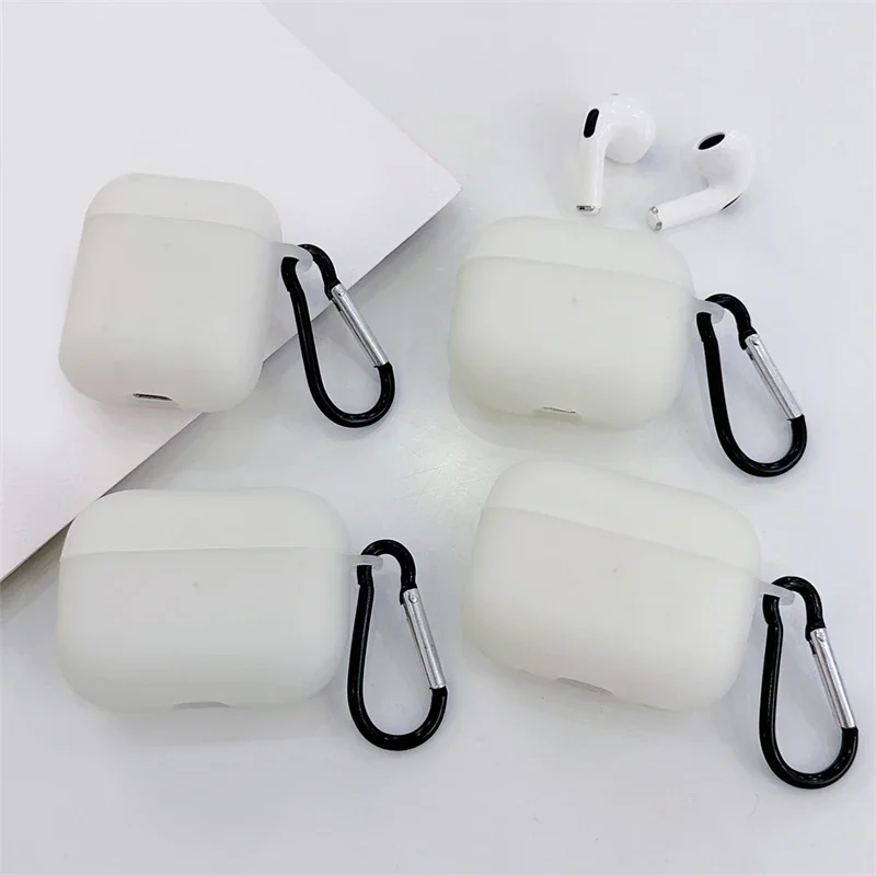 Światło nocne świecące silikonowe miękkie etui na słuchawki Apple Airpods 3 2 1 Pro 2 Air Pods Pro2 3. Generacji pokrowiec na słuchawki 3.