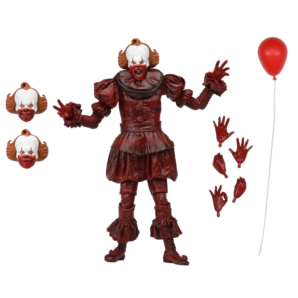 NECA Ultimate Blood Pennywise 7" Scale Action Figure Model Doll Garage Kit view 6